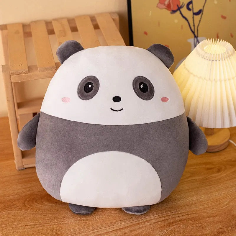 Cuddly Kawaii Zoo Animal Plushies - Soft Squishy Pillows for Kids