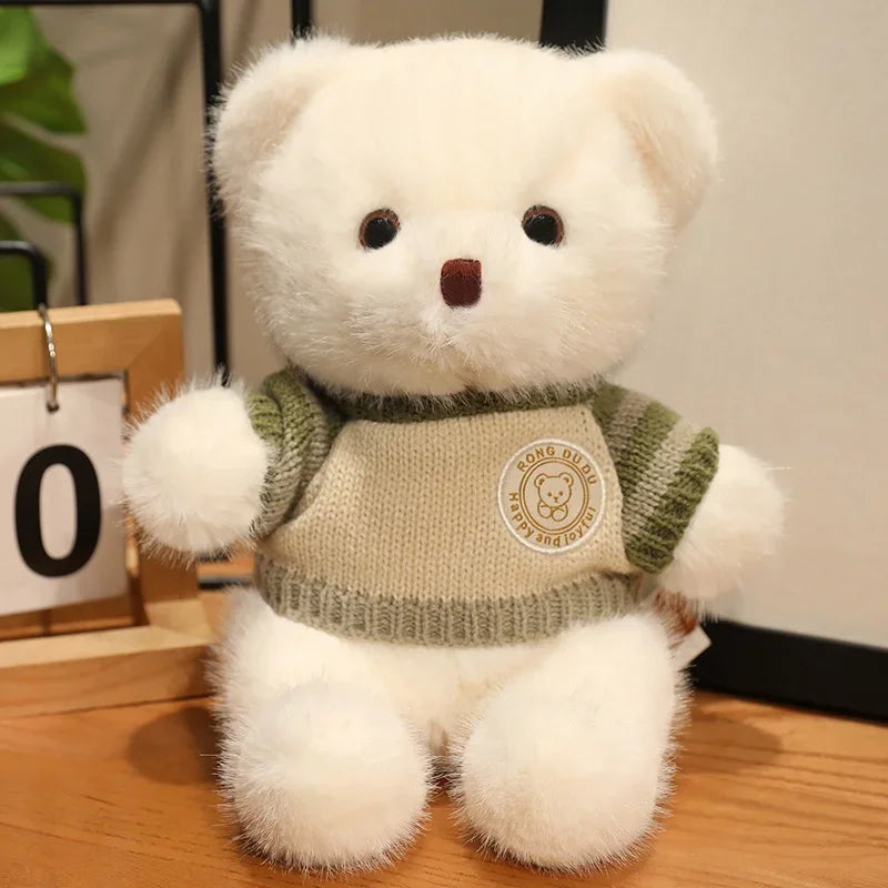 Heart Sweater Teddy Bear Plush