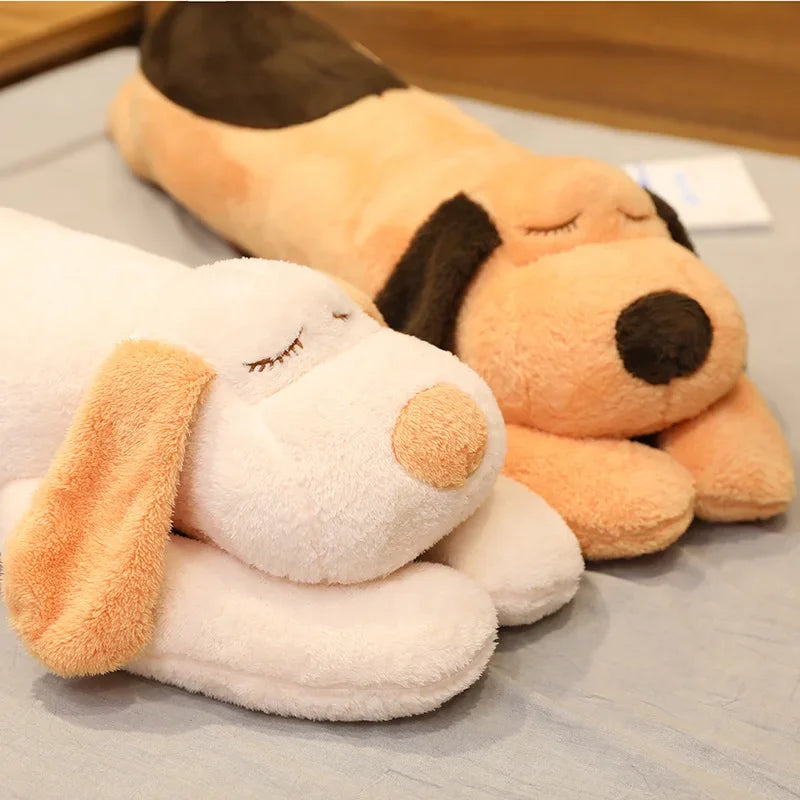Giant Soft Dog Plush Long Body Pillow