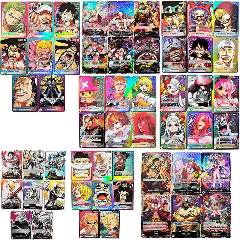Anime One Piece Collection Cards