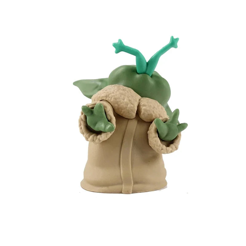 5pcs Baby Yoda Darth Action Figure