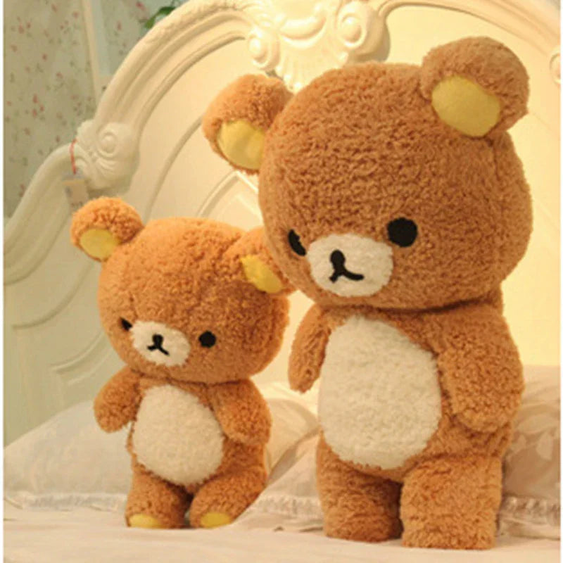 Kawaii Relax Bear Plush Cushion 60cm 80cm