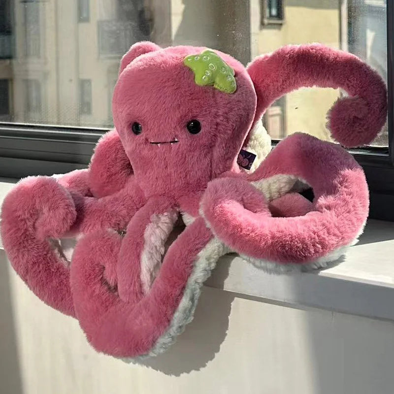 Lovely Plush Octopus Toy - Soft, Cuddly Home Decor for Kids & Babies