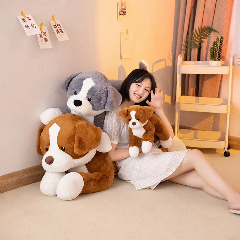 Oversized Dog Plush Pillow