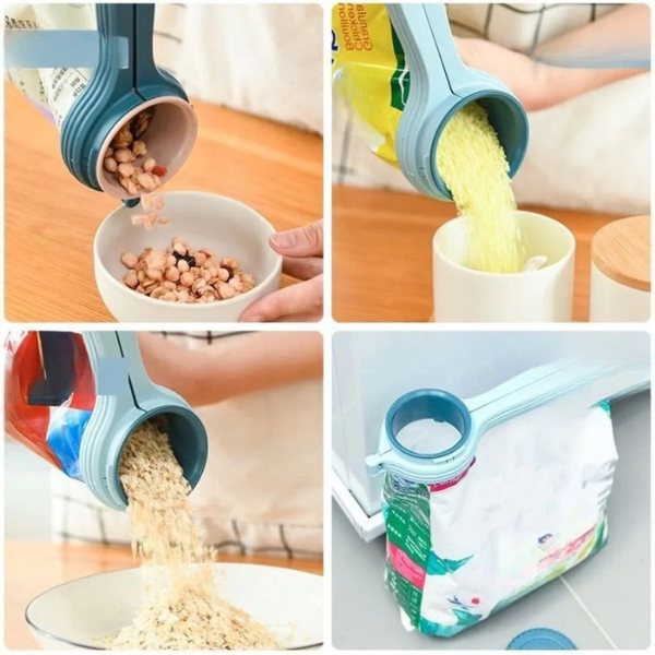 Airtight Seal Pour Bag Clip