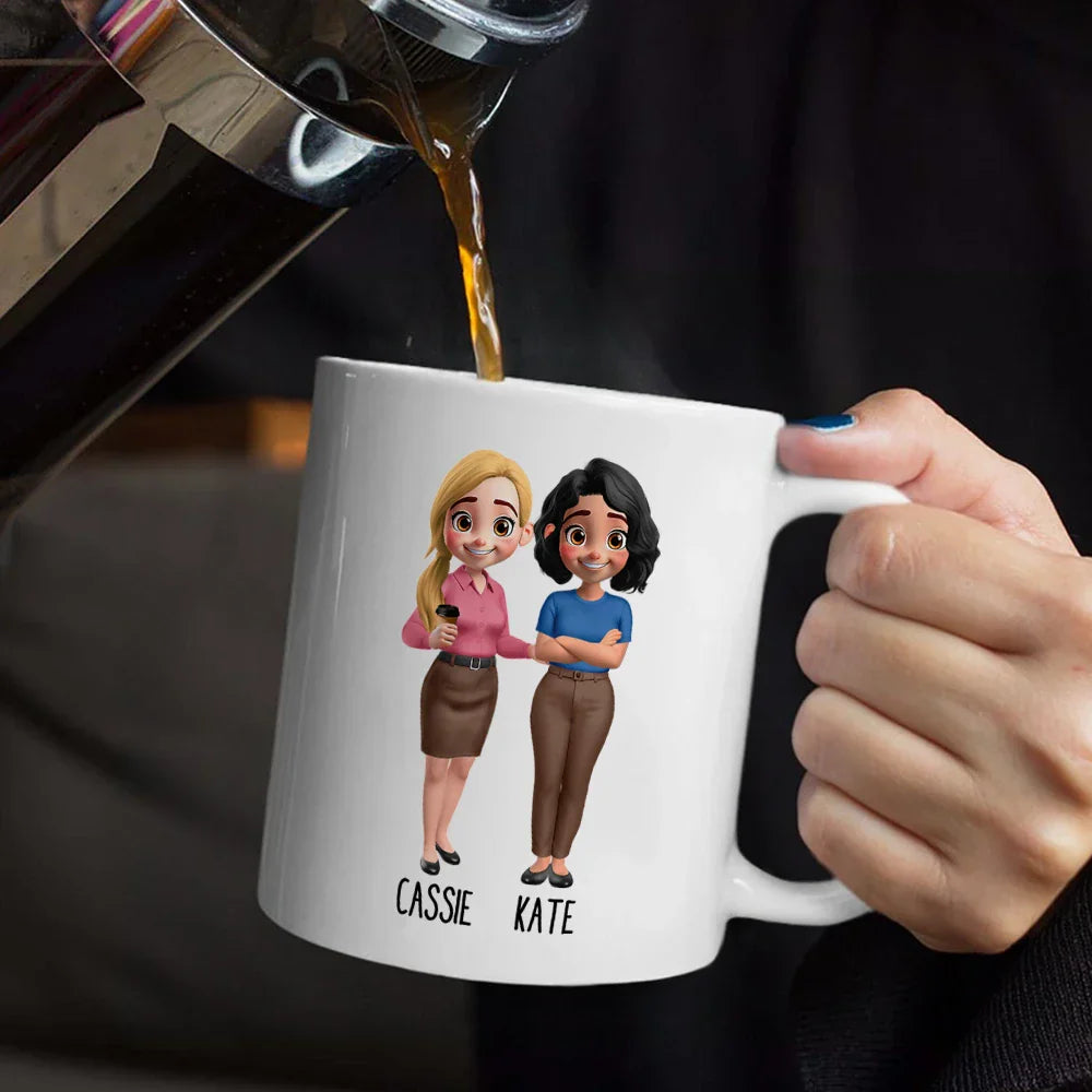 Thanks For Being My Favorite Coworker - Personalized Mug
