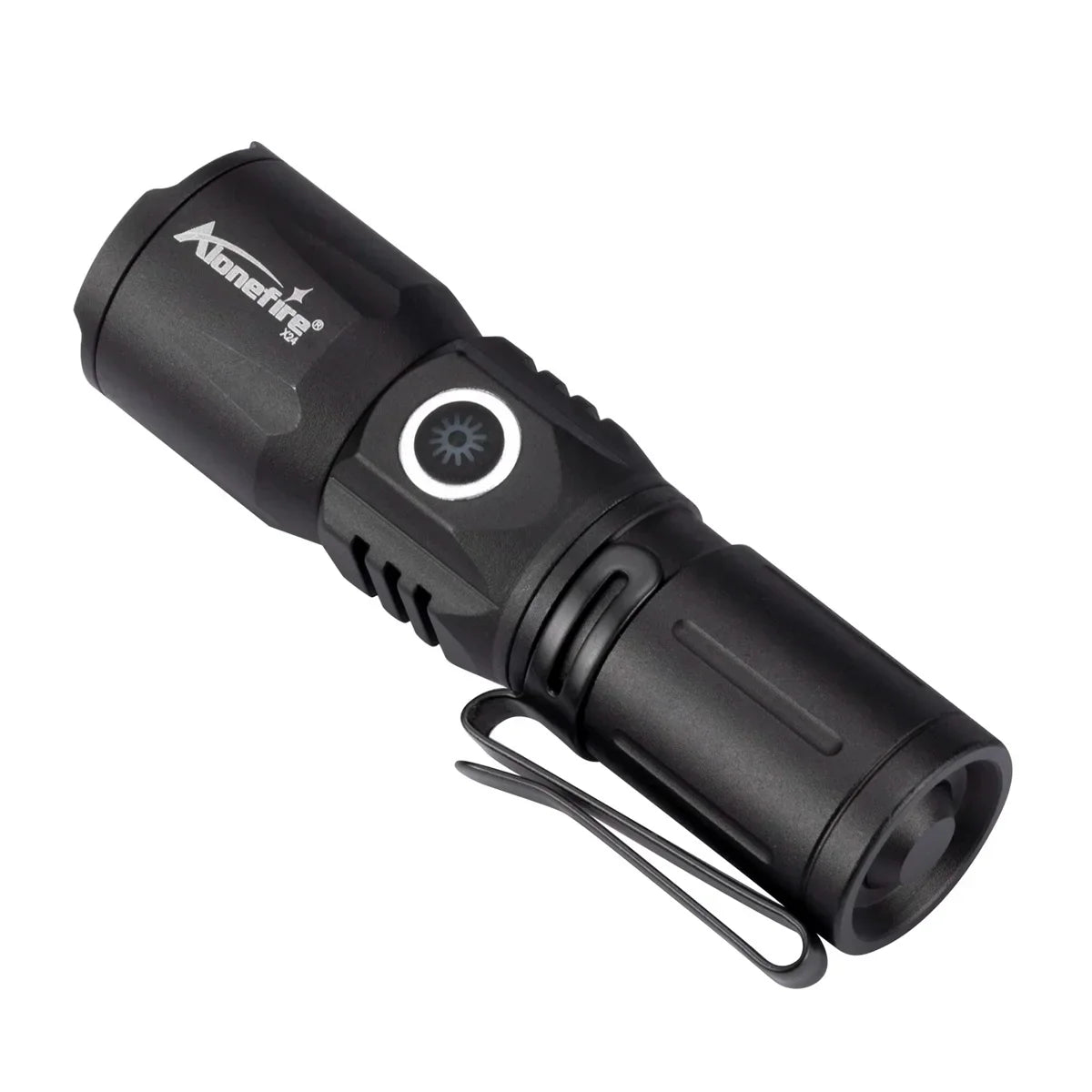 Ultra Bright Usb Telescopic Zoom Flashlight