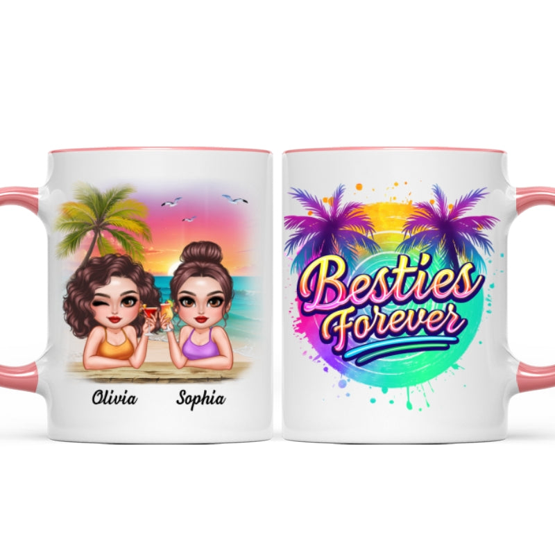 Summer Besties Forever Personalized Mug