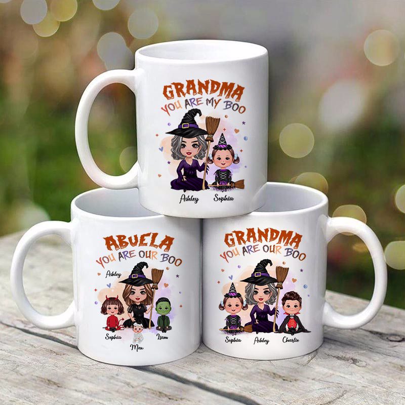 You Are Spooktacular Grandma Mom Halloween Doll Kid Personalized Mug