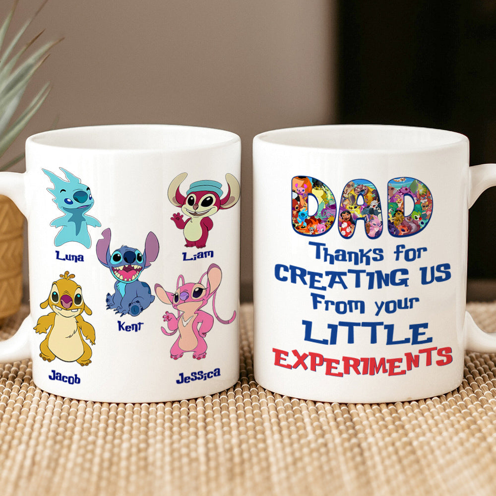 Personalized Gifts For Mom Coffee Mug Thanks For Creating Us 01htpu070324