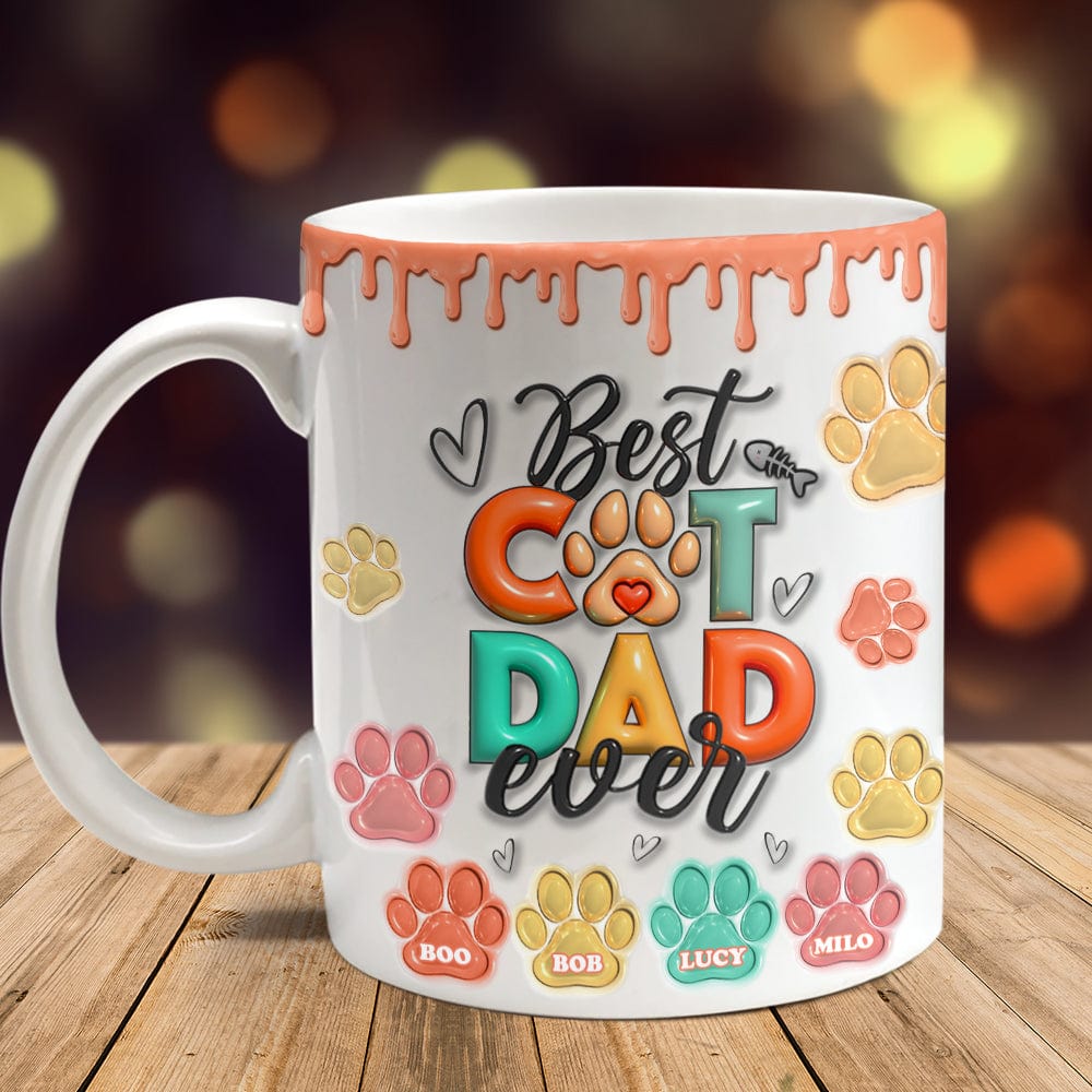 Best Dog Cat Mom Dad Ever Pet Mug Personalized Gift N304 890165