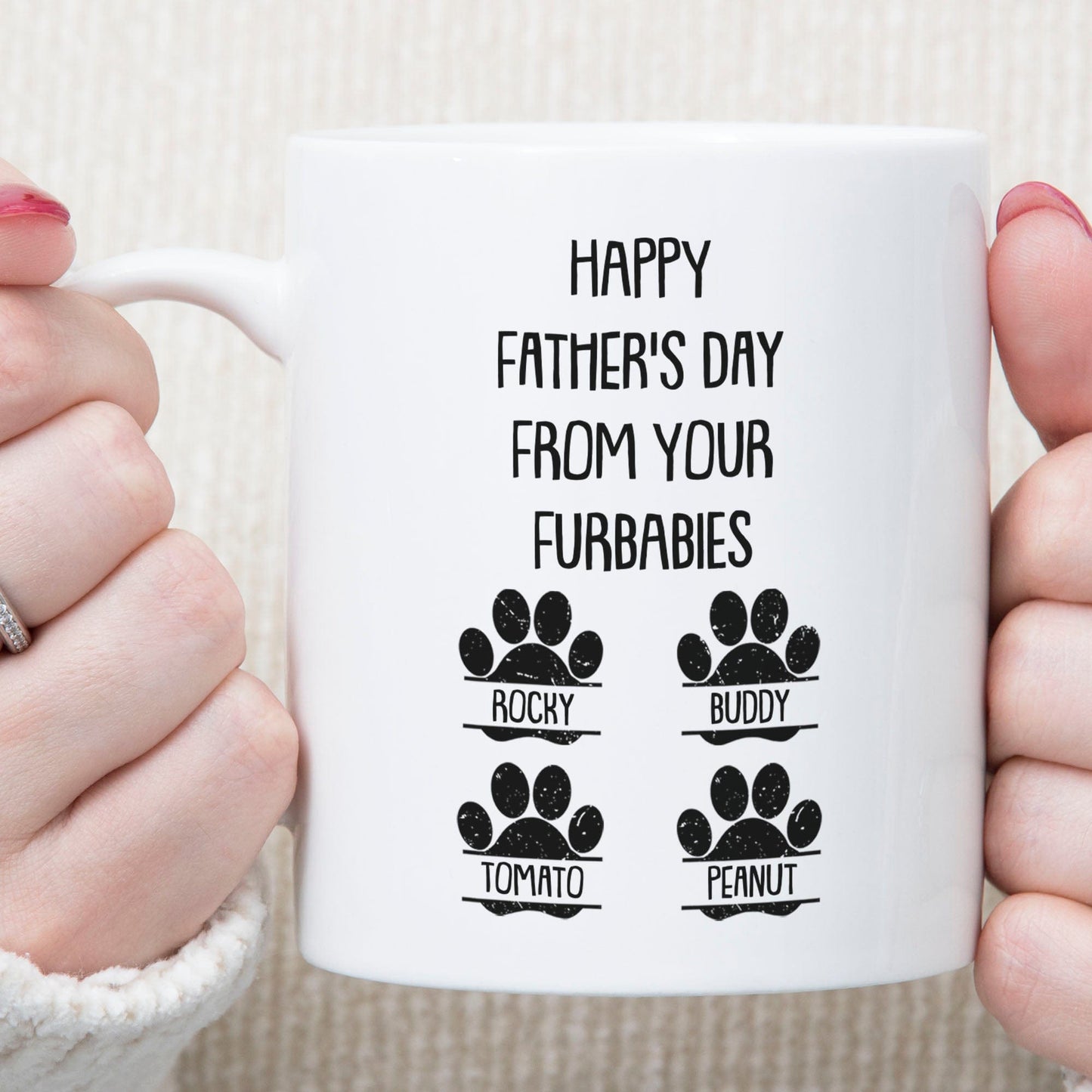 Funny Father's Mother's Day From Dog Mug C272