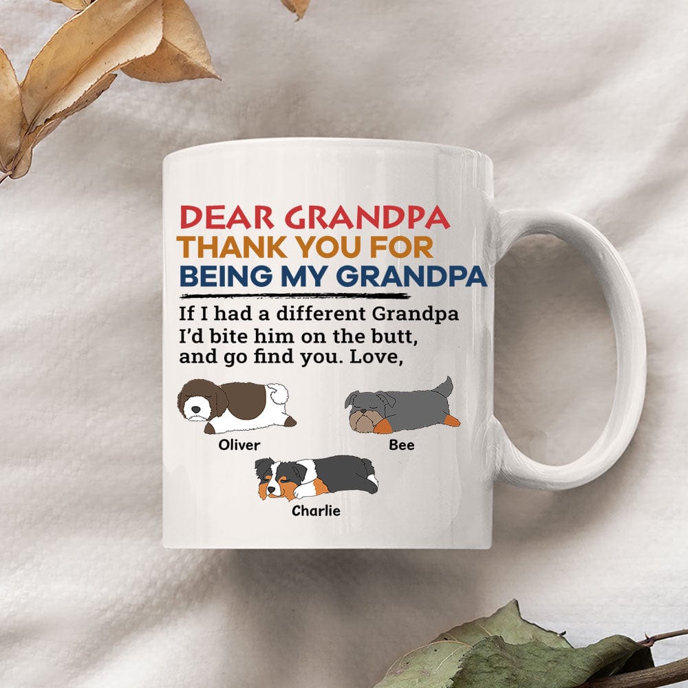 Happy Father's Day Bite The Butt Mug Personalized Gift HO82 890708