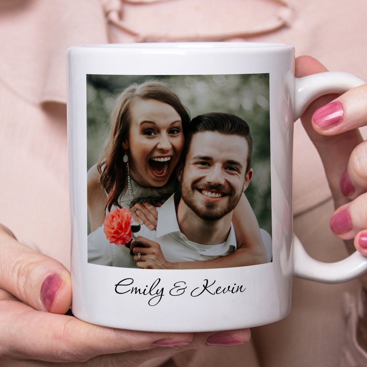 I Loved You Yesterday Personalized Custom Photo Anniversary Mug Valentine Day Gift C612