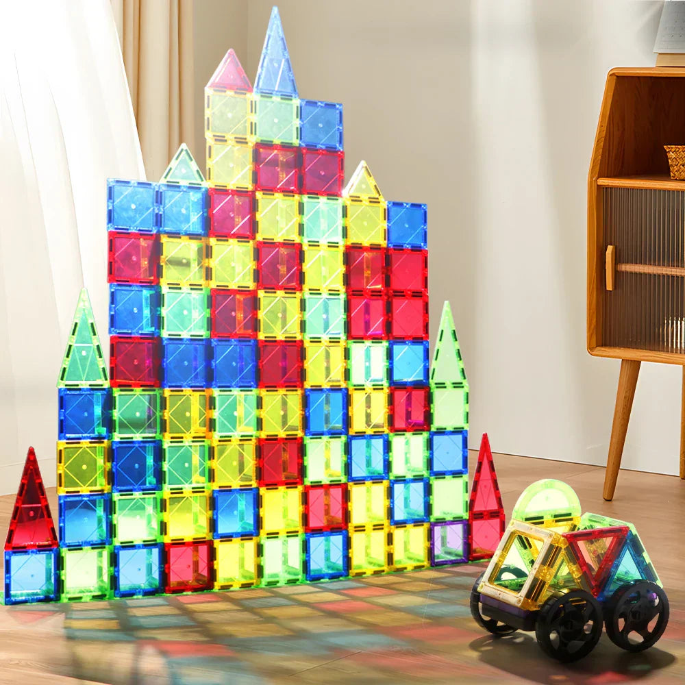 Creative Build - Magnetic Tiles Set