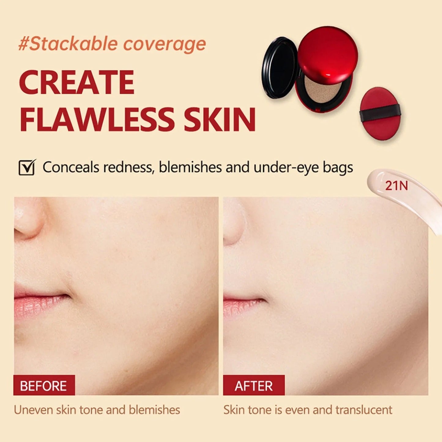 Ultimate Moisturizing Air Cushion Foundation