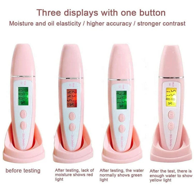 Advanced Moisture Meter For Skin - Precision Beauty Device With 7 Innovative Features