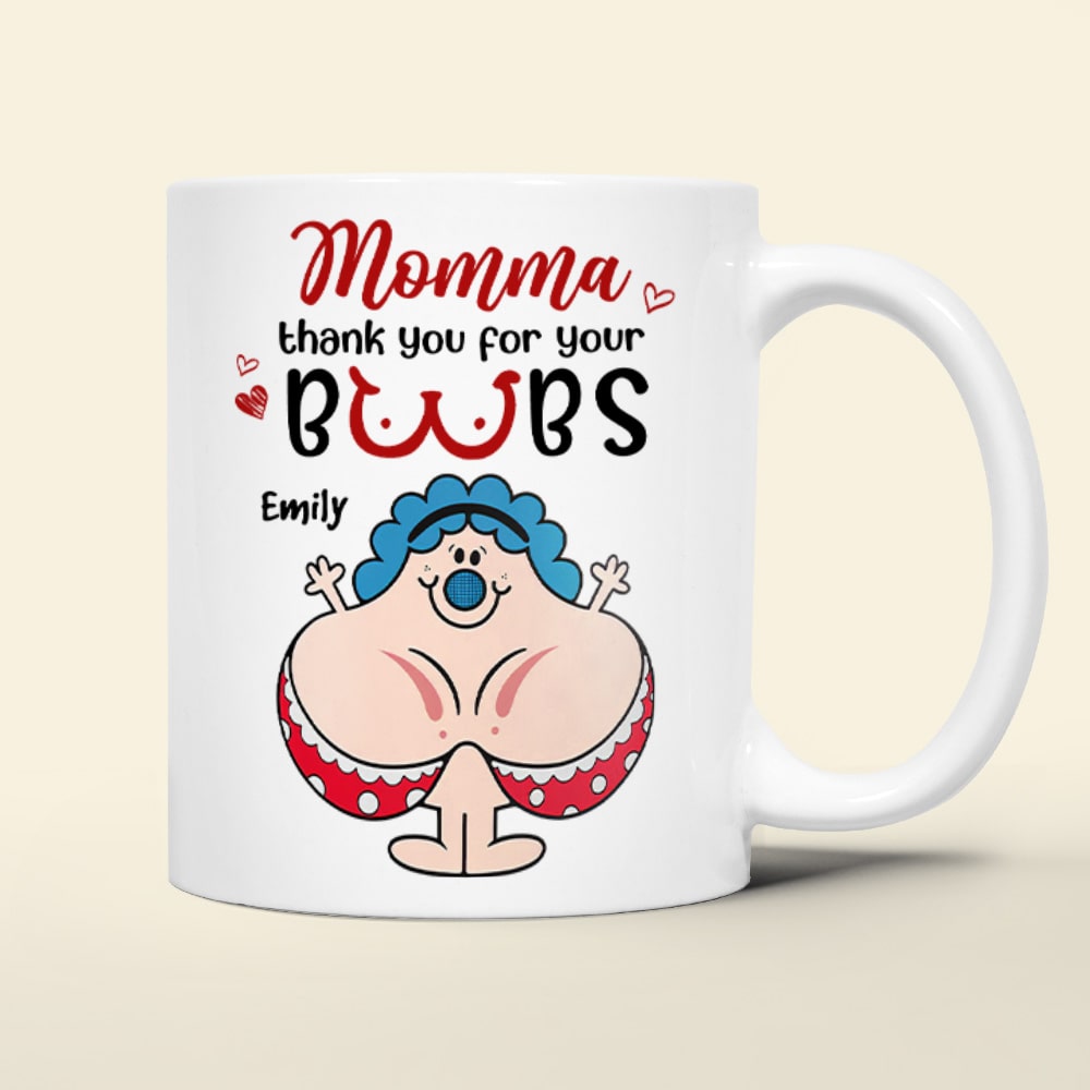 Personalized Gifts For Mother Coffee Mug Momma Thank You 01KATI060324
