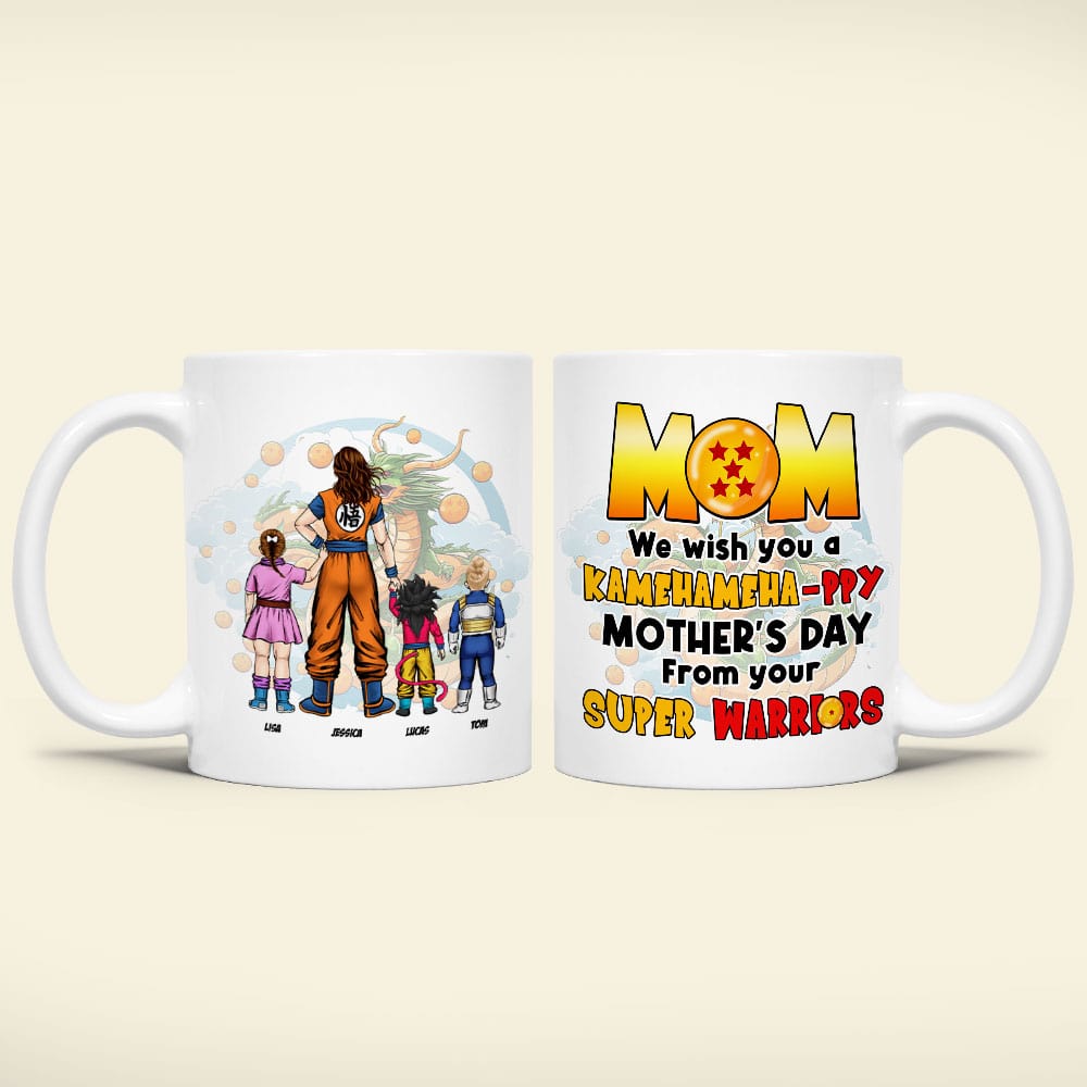 Personalized Gifts For Mom Coffee Mug Mom, We Wish You A Happy 03HTTI140324HH