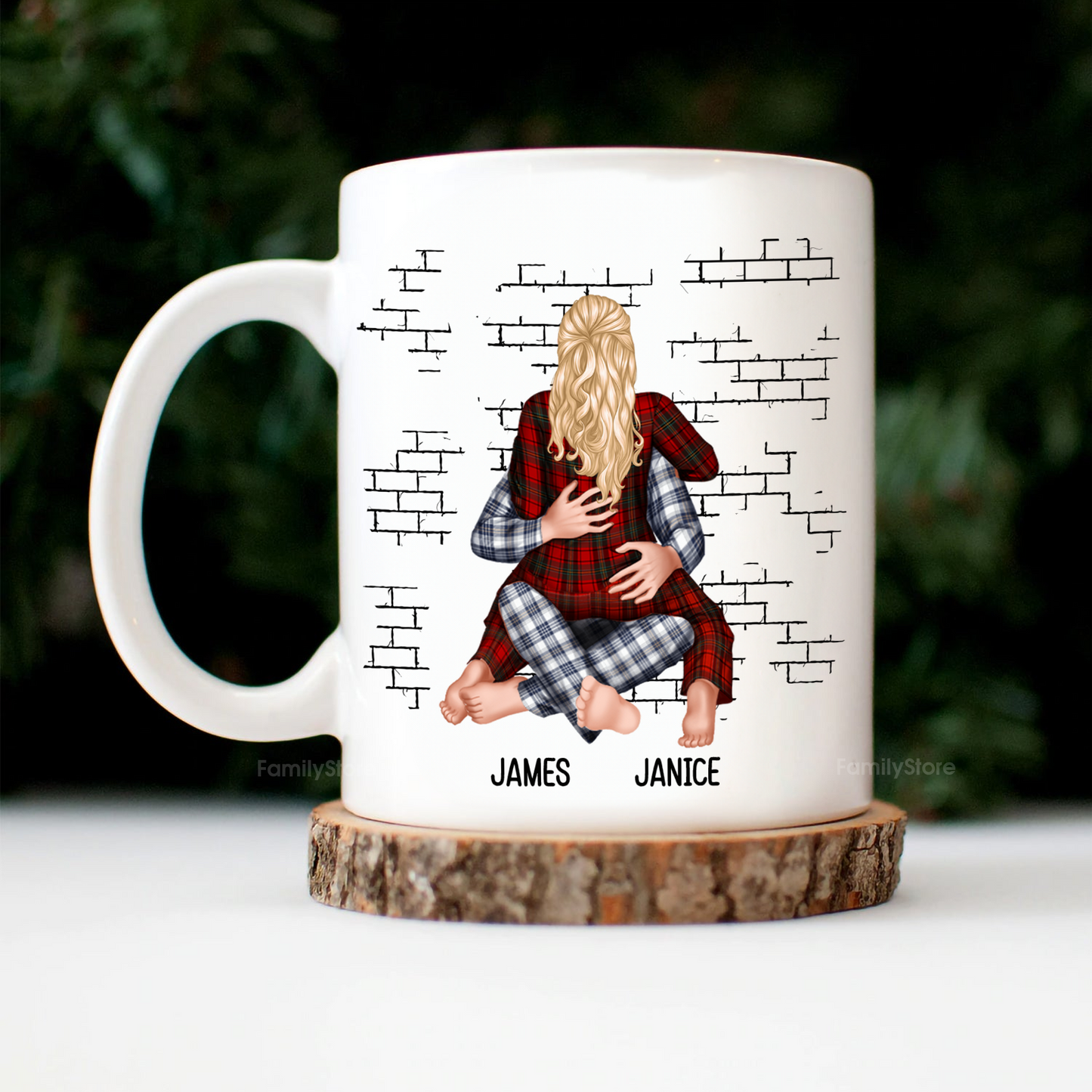 You Are My Favorite Thing To Do - Personalized Ceramic Mug - Gift For Couple, Husband Wife - CL28 NH96