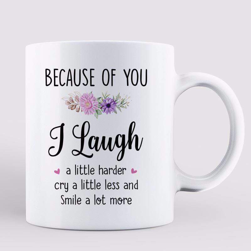Butterflies Fashion Besties Personalized Mug