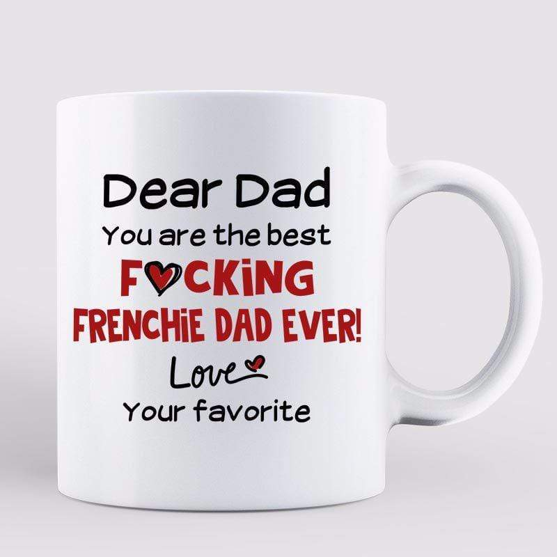 French Bulldog Best Dog Mom Personalized Coffee Mug