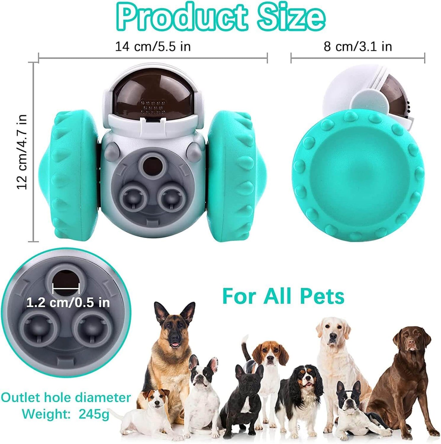Interactive Tumbler Toy for Dogs