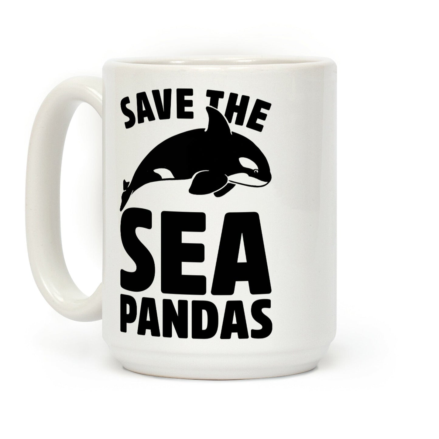 Save The Sea Pandas Mug Coffee Mug