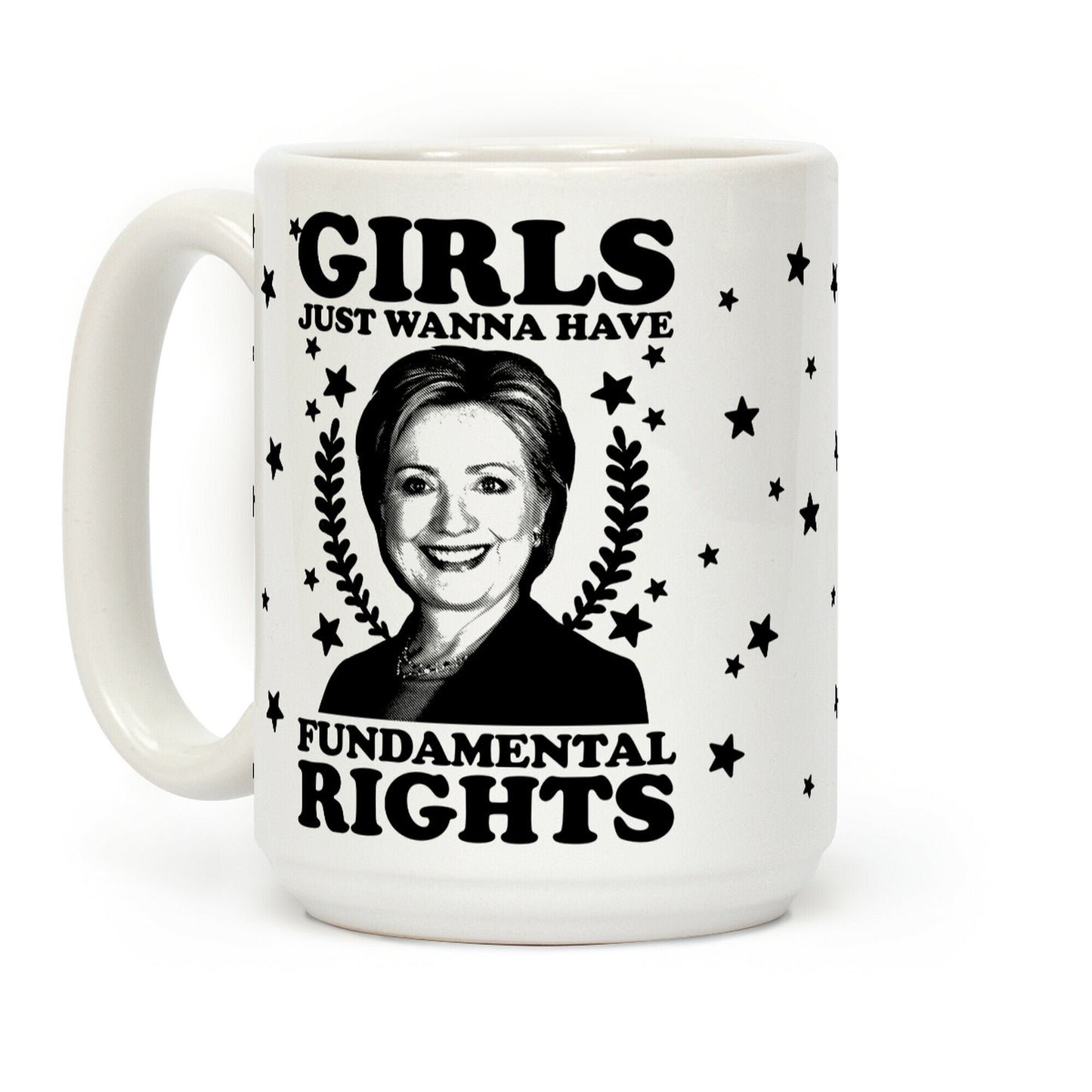 Girls Just Wanna Have Fundamental Rights: HRC Coffee Mug