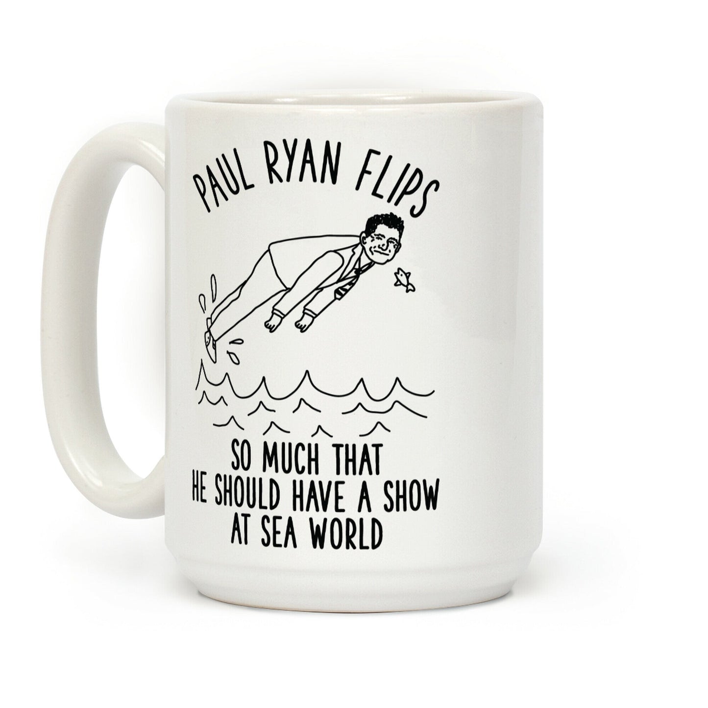 Paul Ryan Flips Coffee Mug