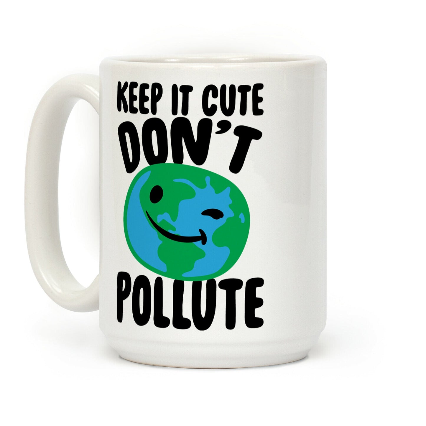 The World Isn't Flat It's Thicc Coffee Mug
