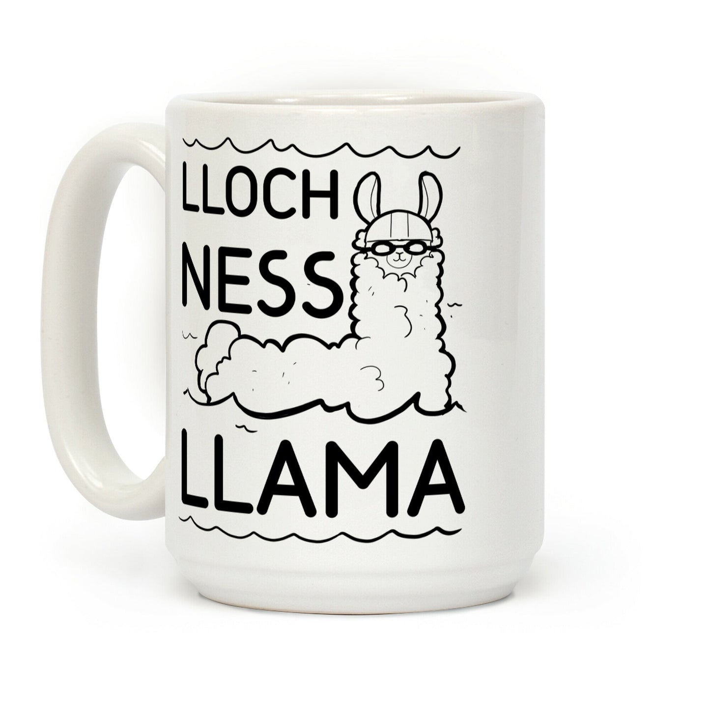 Loch Ness Llama Coffee Mug