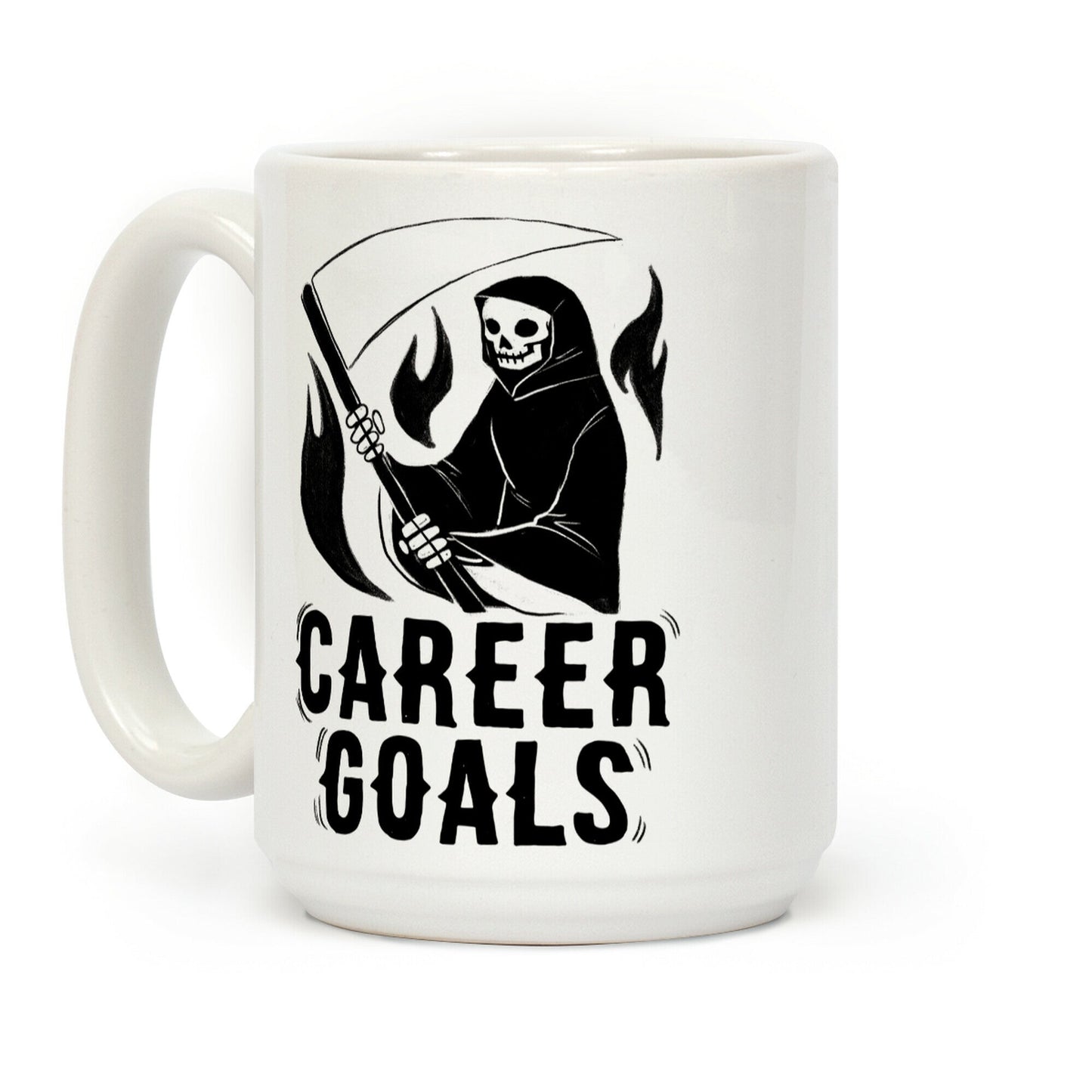 Career Goals - Grim Reaper Coffee Mug