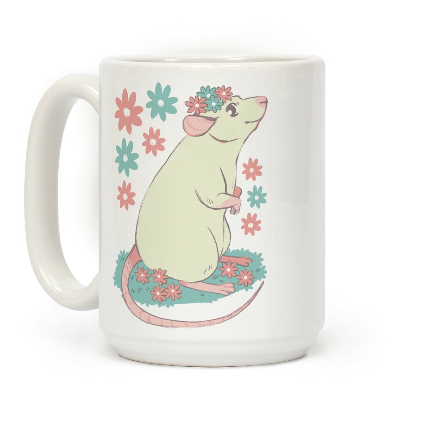 Soft Pastel Rat Coffee Mug