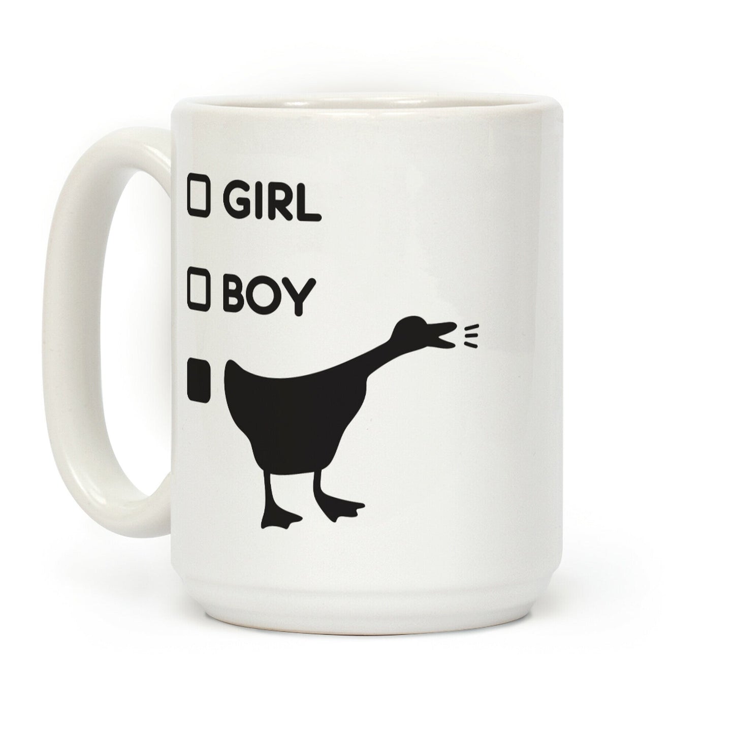Girl Boy Goose Gender Coffee Mug