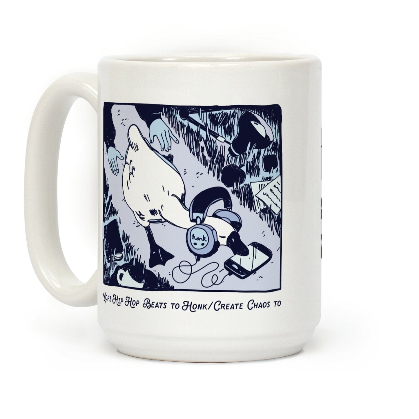 Lofi Hip Hop Goose Coffee Mug