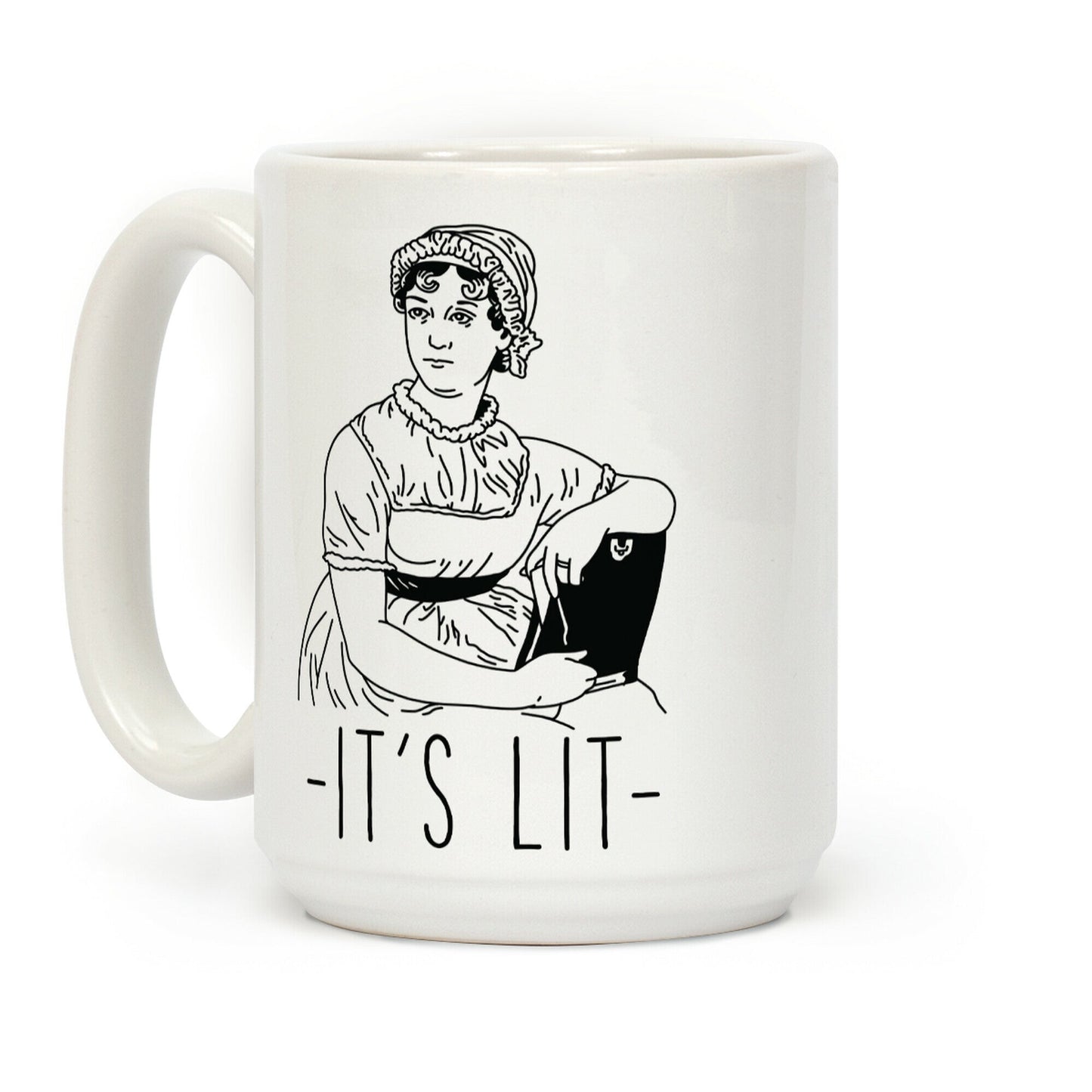 It's Lit Jane Austen Coffee Mug