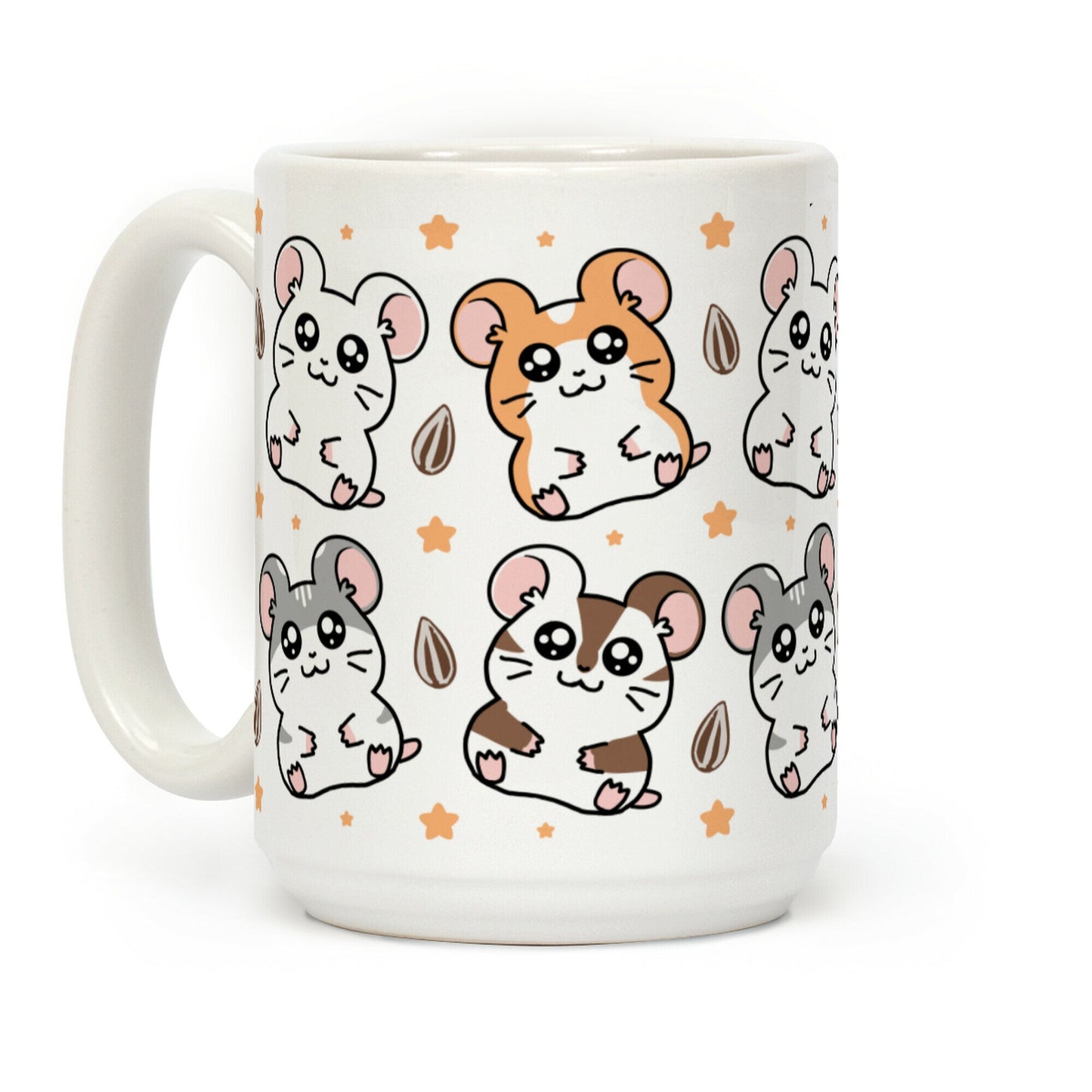 Cute Hamster Pattern Coffee Mug