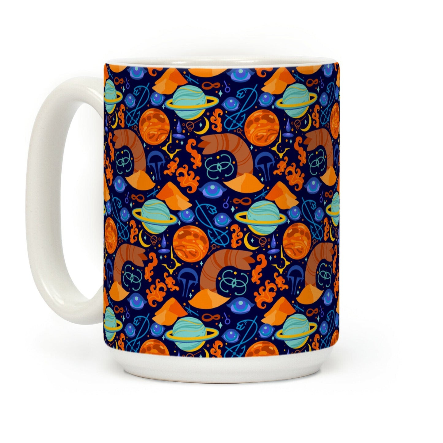 Dune Planetary Pattern Coffee Mug