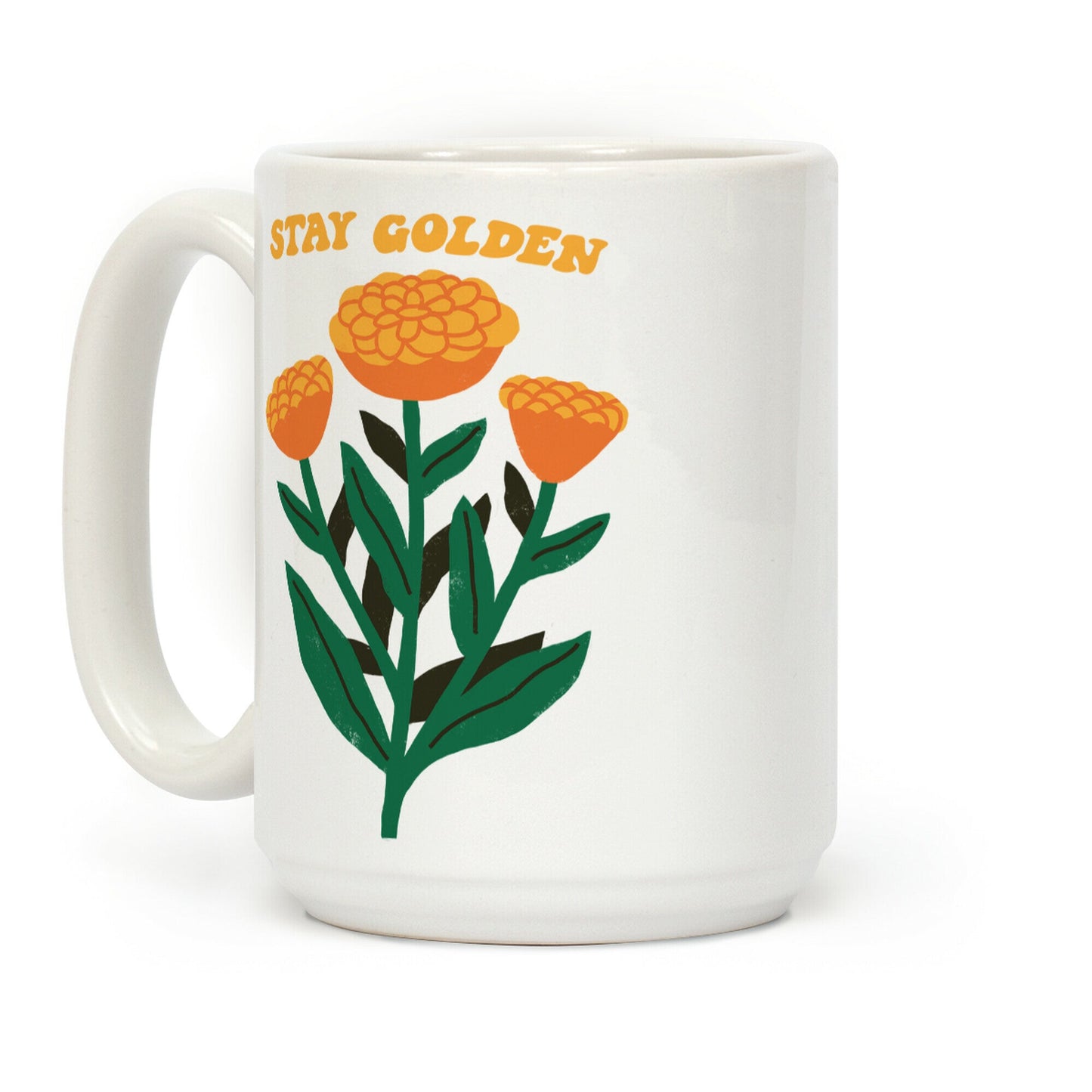 Stay Golden Marigolds Coffee Mug