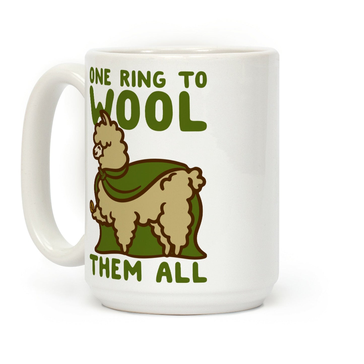 One Ring To Wool Them All Parody Coffee Mug