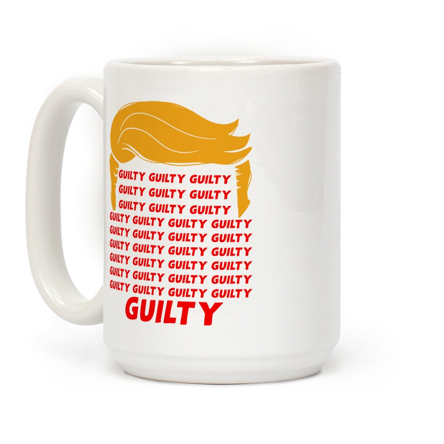 34 Times Guilty Trump Coffee Mug