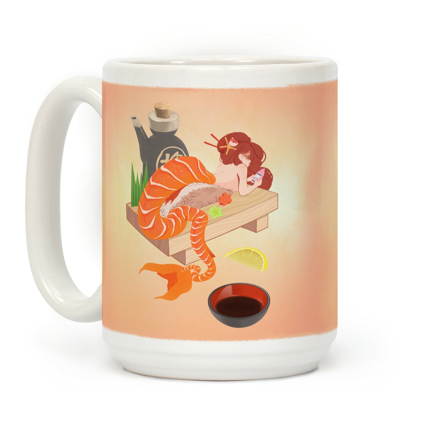 Mermaid Sushi Coffee Mug