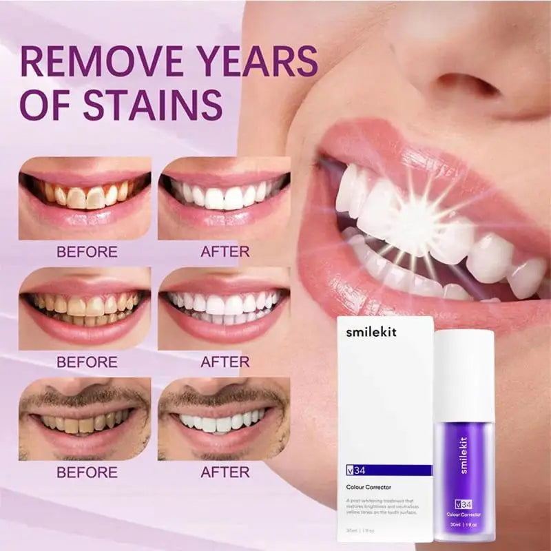 Luminoussmile Purple Toothpaste
