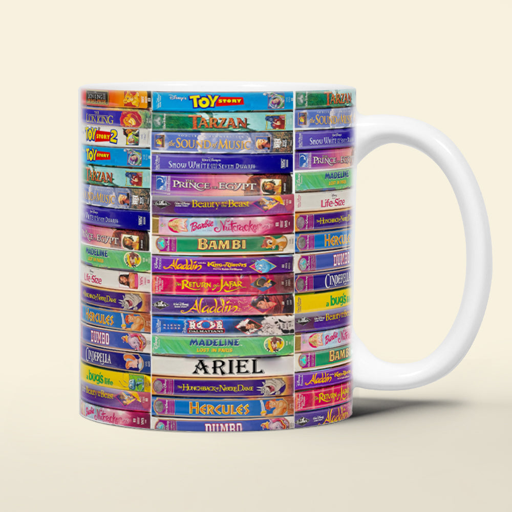 Personalized Gifts For Movie Lover Coffee Mug Movie Videotape 01OHLU230125