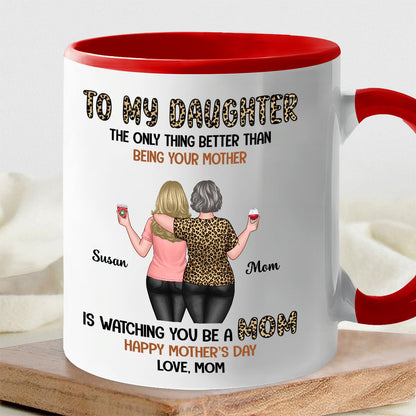 Special Mother's Day Gift for Daughter - A Unique Mug to Celebrate Becoming a Mom