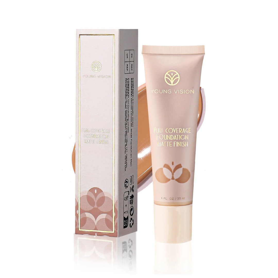 Young Vision Liquid Luminous Foundation | Full Coverage & Matte Finish