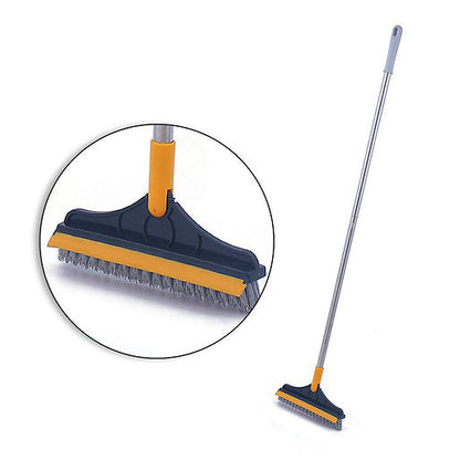 2 In 1 Cleaning Brush With Wiper