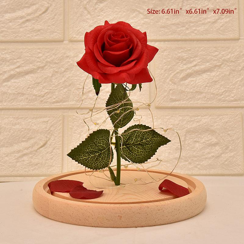 Glass Cover Rose Led Super Light