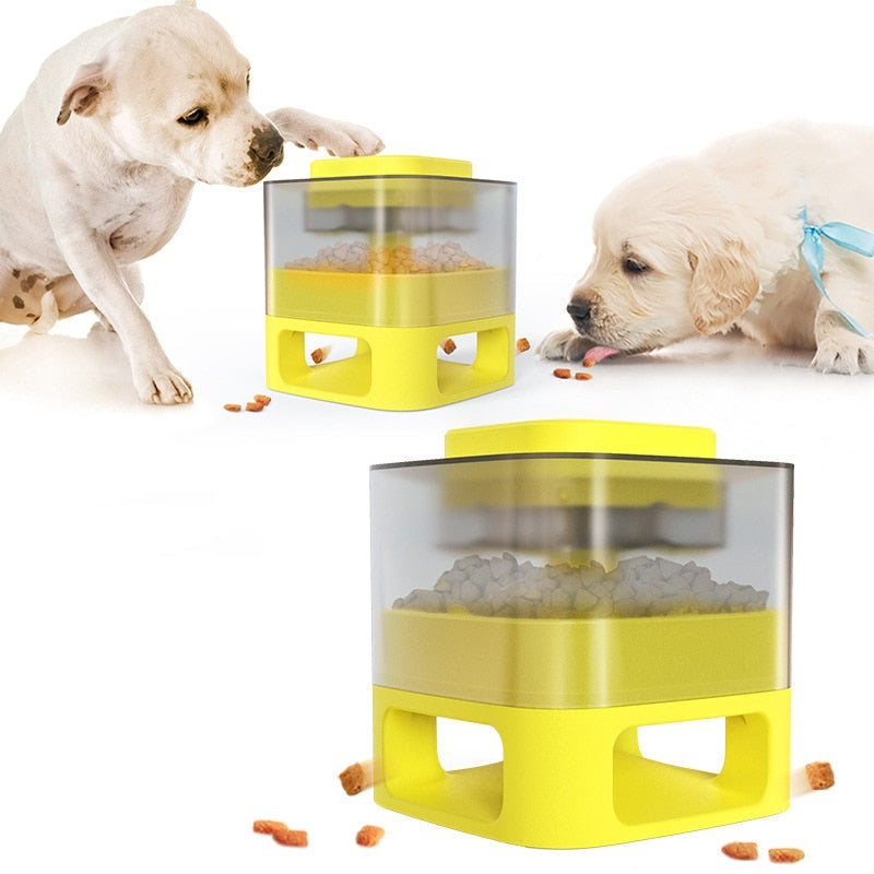 Interactive Dog Food & Treat Dispenser